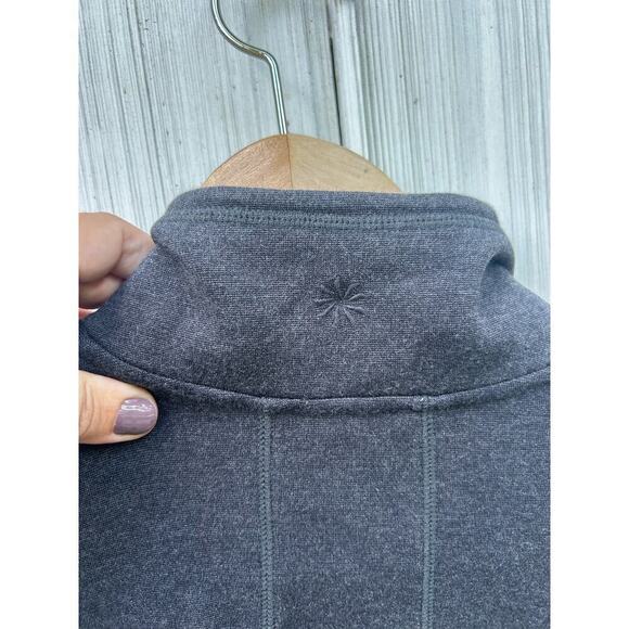 Athleta Cassidy Ponte Half Zip Grey Dress XXS - Picture 9 of 9